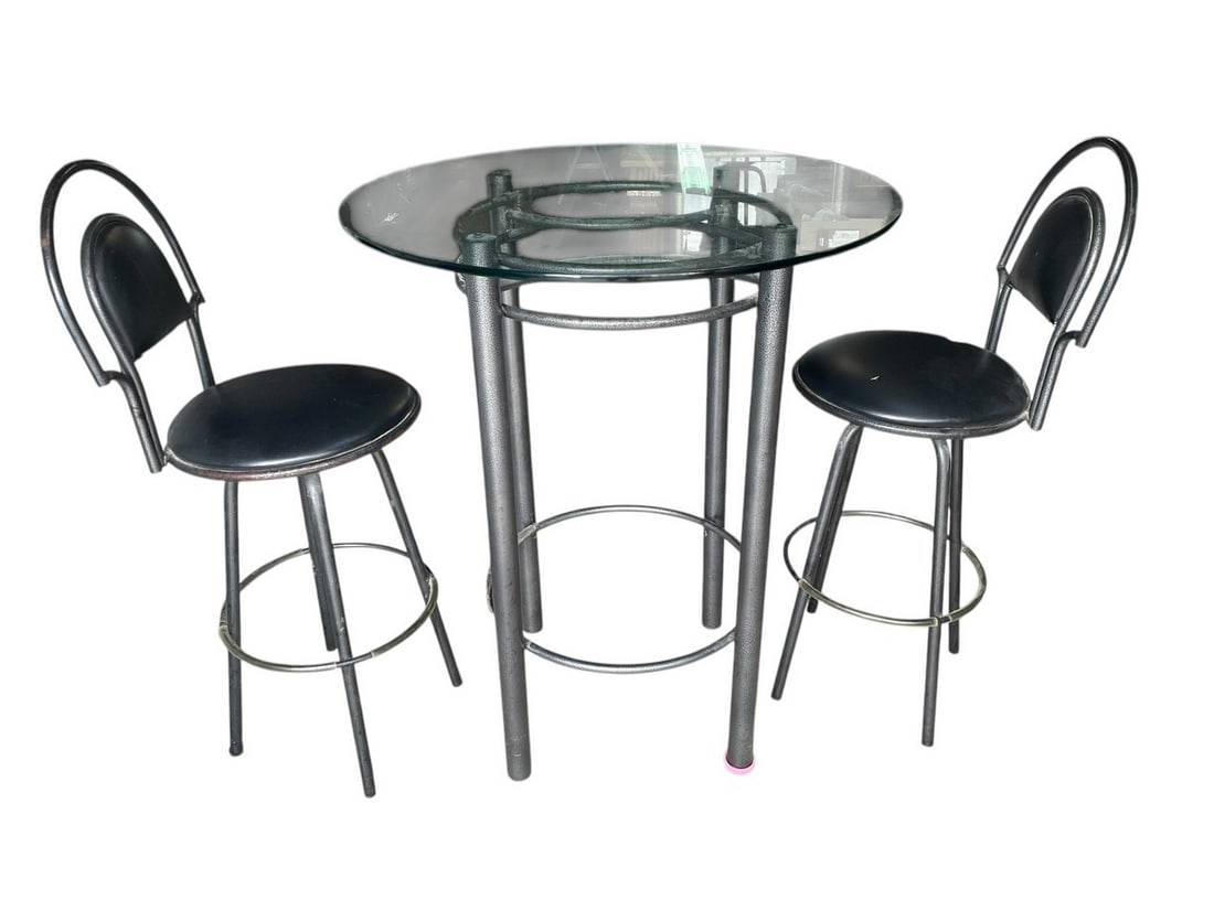 BAR TABLE AND CHAIRS SET (1 of 6)