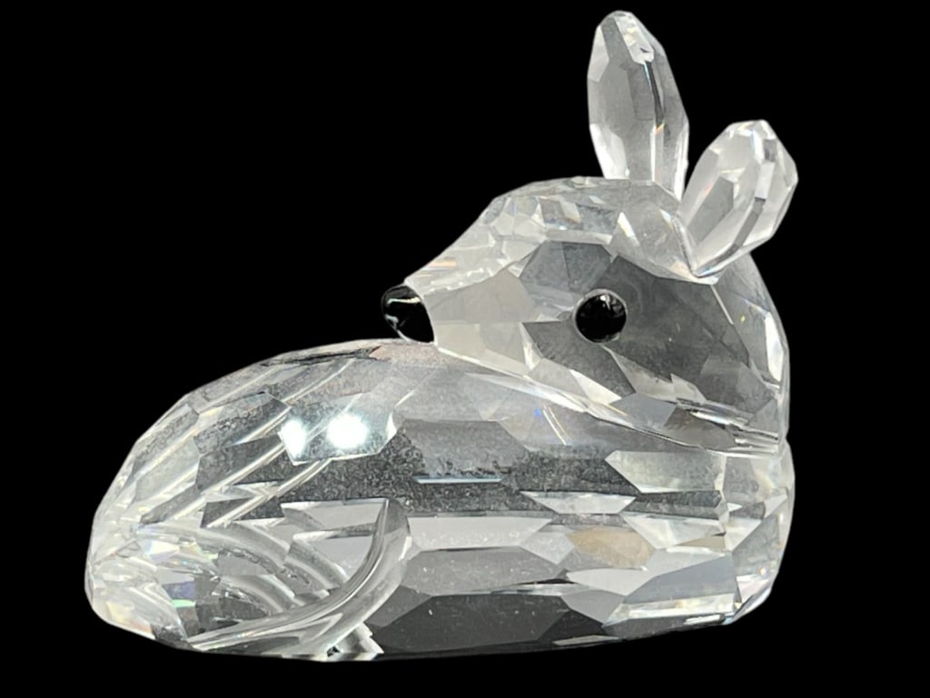 SWAROVSKI CRYSTAL ROE DEER FAWN FIGURINE 1.5" (1 of 6)