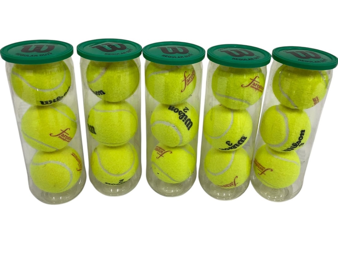 NEW! 20 WILSON REGULAR DUTY TENNIS BALLS (1 of 5)