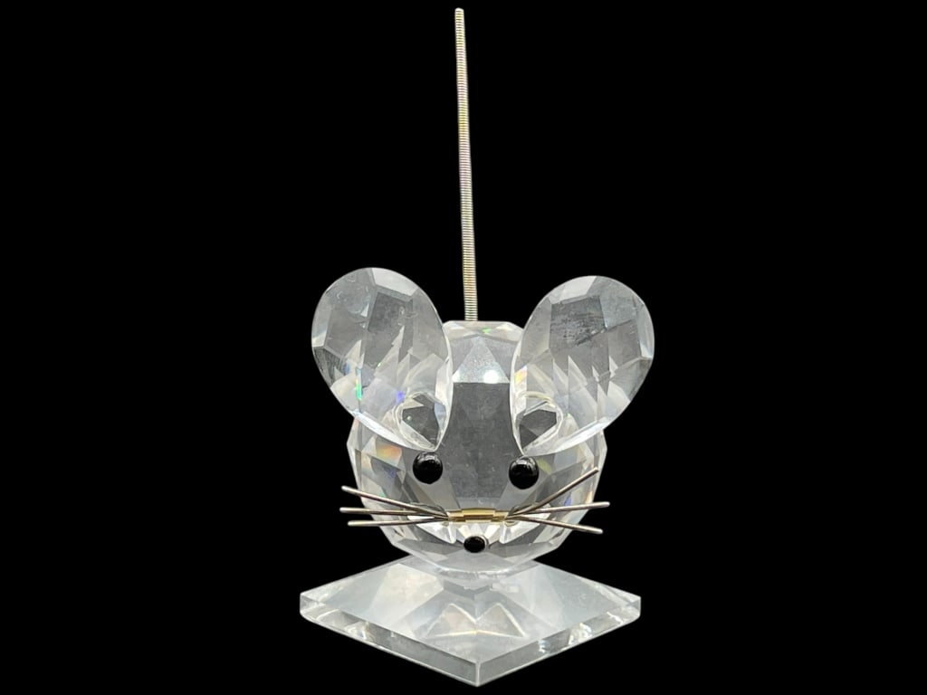 SWAROVSKI CRYSTAL MOUSE FIGURINE 4" (1 of 6)