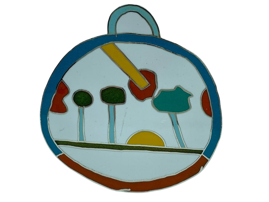 1980  ETTORE SOTTSASS ACME STUDIO BROOCH PIN (1 of 7)