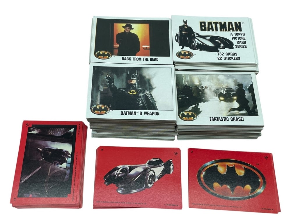 1989 BATMAN MOVIE SERIES COLLECTORS CARDS (1 of 9)