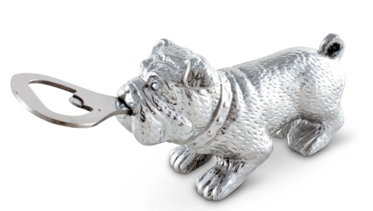 NEW! ARTHUR COURT BULLDOG BOTTLE OPENER: NEW! ARTHUR COURT BULLDOG BOTTLE OPENER This playful Bulldog Bottle Opener from Arthur Court.is ready to find a forever homeCreated for dog lovers everywhere our lovable Bulldog is crouched for play w