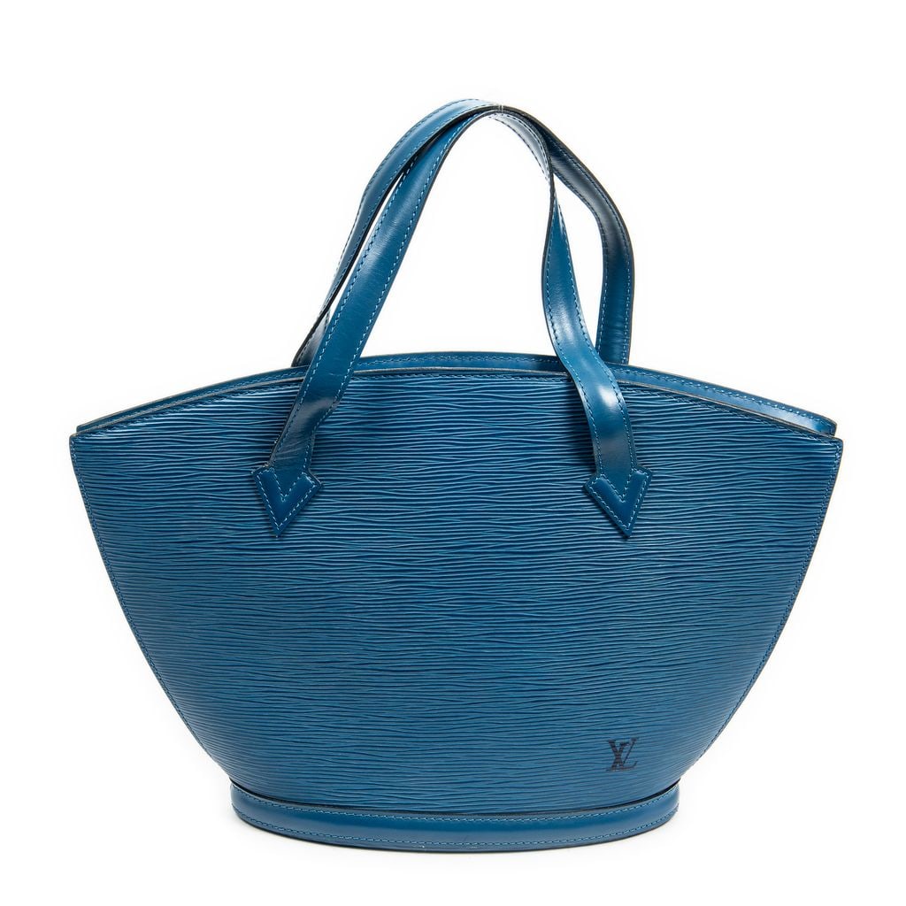 LOUIS VUITTON ST-JACQUES PM HAND BAG BLUE (1 of 9)