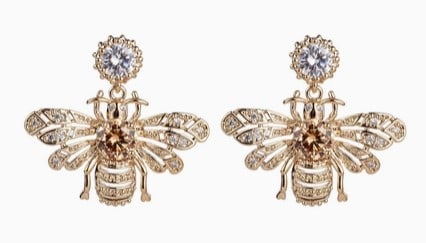 NIB 18K GP  EYECANDY LA ELISKA EARRINGS (1 of 2)