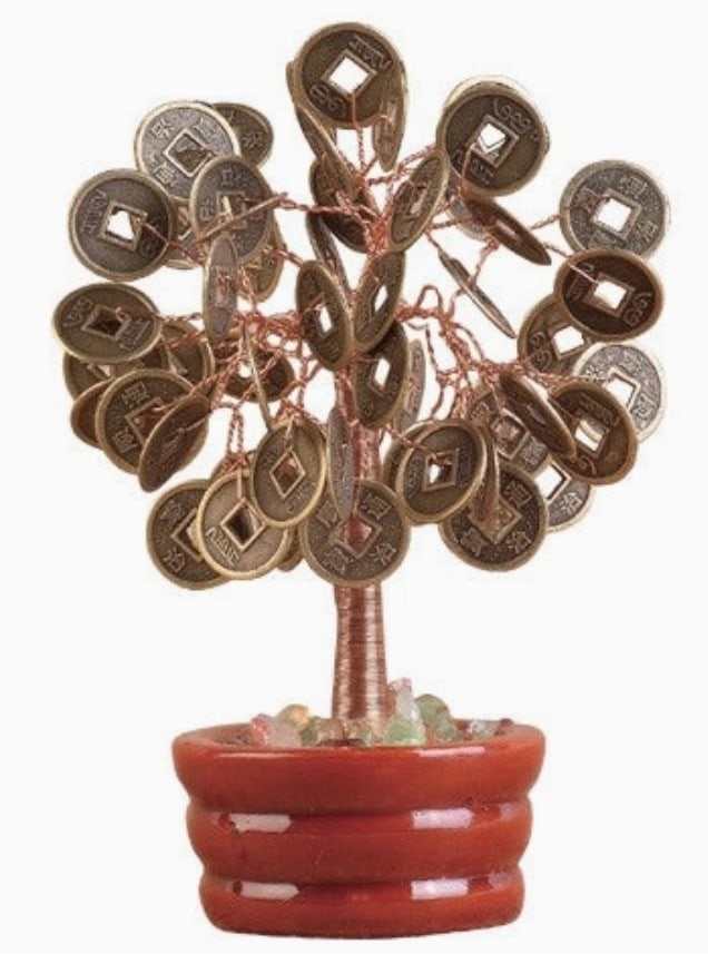NEW! LUCKY COIN MONEY TREE (1 of 2)