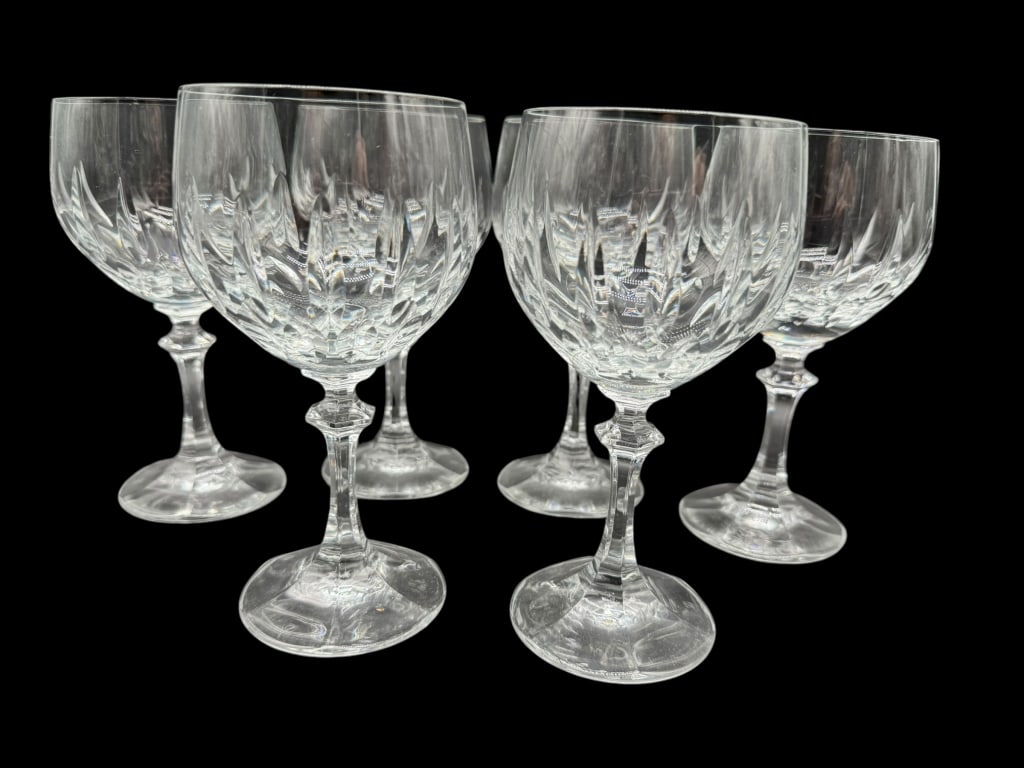 6 SCHOTT ZWIESEL CRYSTAL GARDONE WATER GLASSES 7" (1 of 3)
