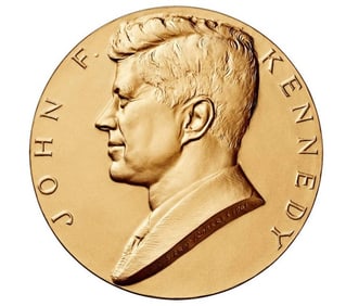 JOHN F. KENNEDY BRONZE MEDAL 3 INCH