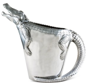 NEW! ARTHUR COURT ALLIGATOR PITCHER IN BOX!