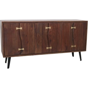 NEW! MID MOD STYLE ASTHER WOOD SIDEBOARD 63"