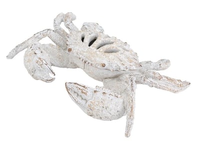 NEW! RUSTIC CORAL COASTAL CRAB
