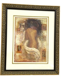 PETER NIXON  ATHENA I  SERIGRAPH ART PRINT 33"