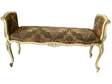 LOUIS XVI STYLE BEDROOM / WINDOW BENCH 45"