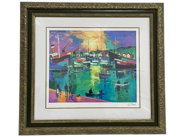 JEAN-CLAUDE PICOT SERIGRAPH PRINT 32.5"