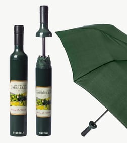 NEW! VINRELLA ESTATE WINE BOTTLE UMBRELLA