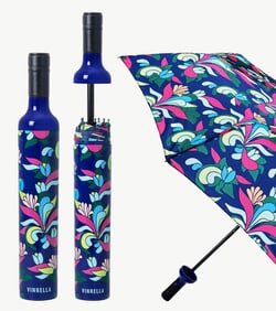NEW! VINRELLA EMMELINE BOTTLE UMBRELLA