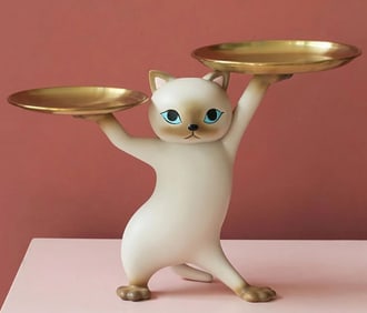 NEW! MODERNY POSING CAT TRAY