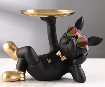 NEW! MODERNY LUXURY BULLDOG SCULPTURE