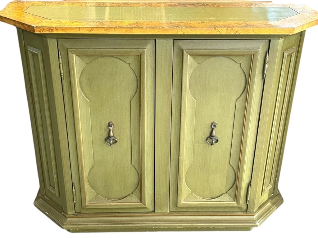 TUSCAN BAROQUE STYLE CREDENZA CONSOLE CABINET 39" (1 of 5)