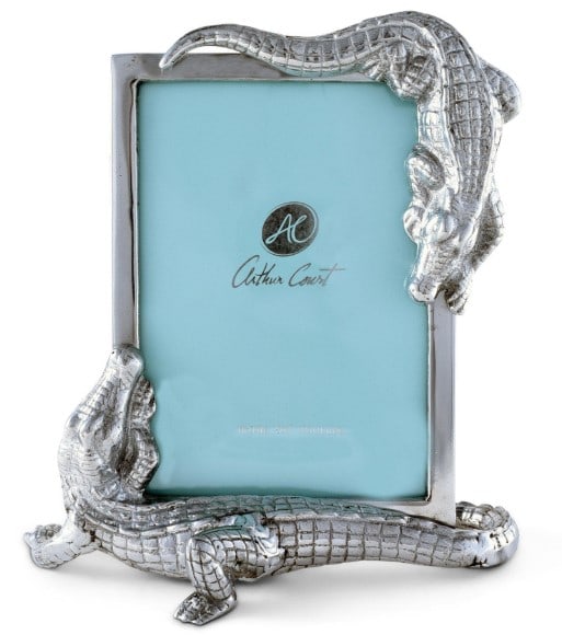 NEW IN BOX! ARTHUR COURT ALLIGATOR PICTURE FRAME (1 of 2)