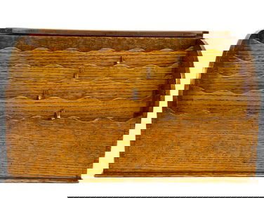 VINTAGE WOOD STATIONARY ORGANIZER 15"