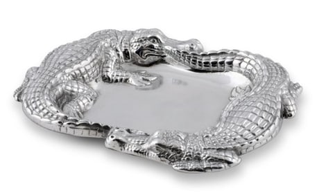 NEW! ARHTUR COURT ALLIGATOR CATCH ALL 9"