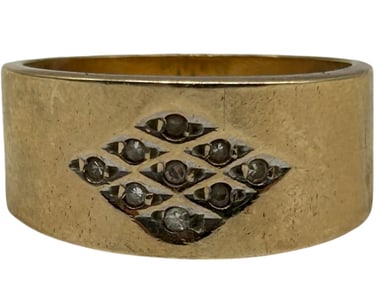 14K GOLD CONFETTI RING SIZE 7.5