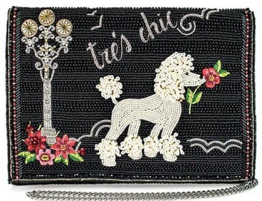 NEW MARY FRANCES TRES CHIC CROSSBODY HANDBAG