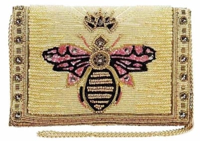 NEW! MARY FRANCES BUZZED CROSSBODY HANDBAG