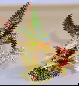 NEW! JAY STRONGWATER STYLE HUMMINGBIRD BOX 3.5"