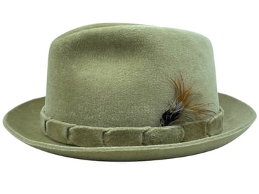 VINTAGE CHURCHILL LTD  SOFT STINGY BRIM HAT SZ7