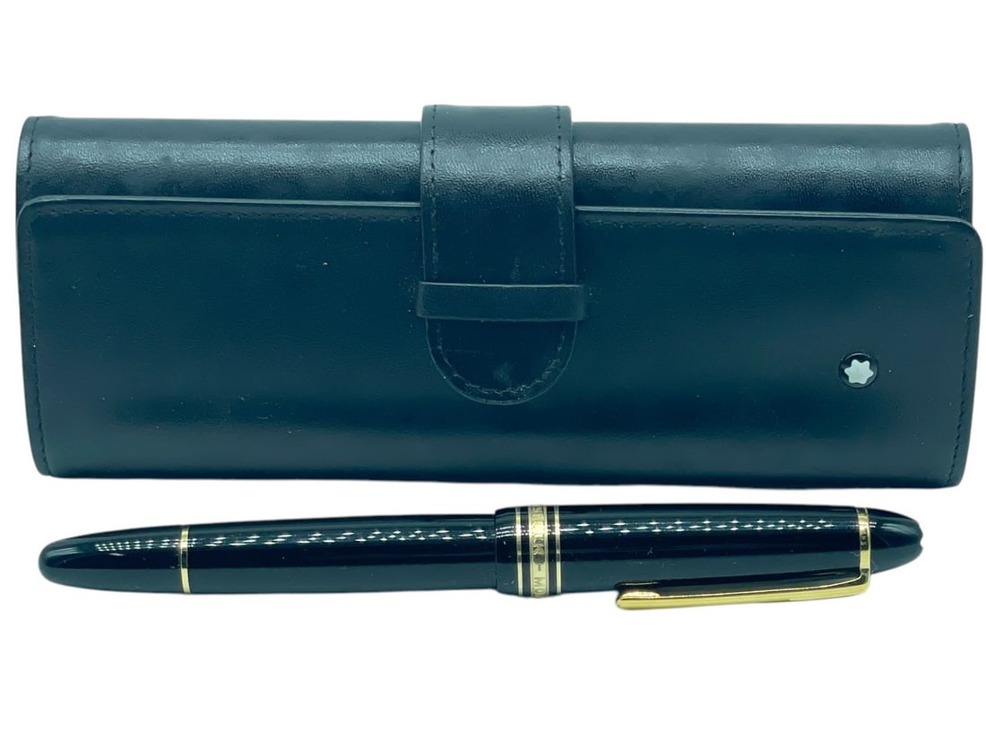 MONTBLANC 147 FOUNTAIN PEN WITH TRAVELER CASE (1 of 9)