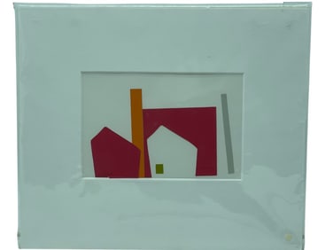 ORIGINAL JEANNE GARANT COLLAGE SIGNED