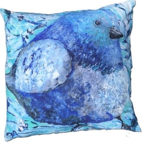 NEW MY ISLAND BIRD DESIGNER PILLOW SHAM 20X20