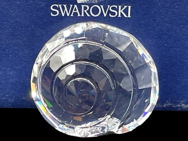 NEW! SWAROVSKI CRYSTAL SPIRAL SHELL PAPERWEIGHT