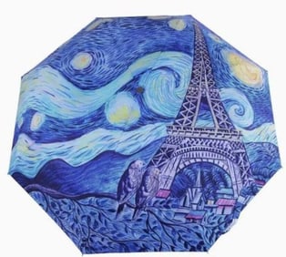 NEW! ANUSCHKA EIFFEL TOWER PRINTED UMBRELLA