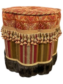 CLASSICAL OCTAGON OTTOMAN 20"