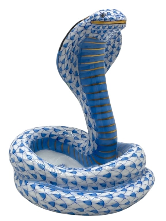 HEREND COBRA FIGURINE 4" (1 of 6)