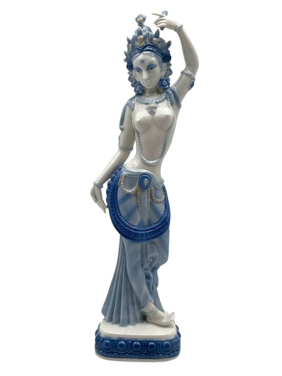 LLADRO HINDU DANCER PROCELAIN FIGURINE 10.5" (1 of 5)
