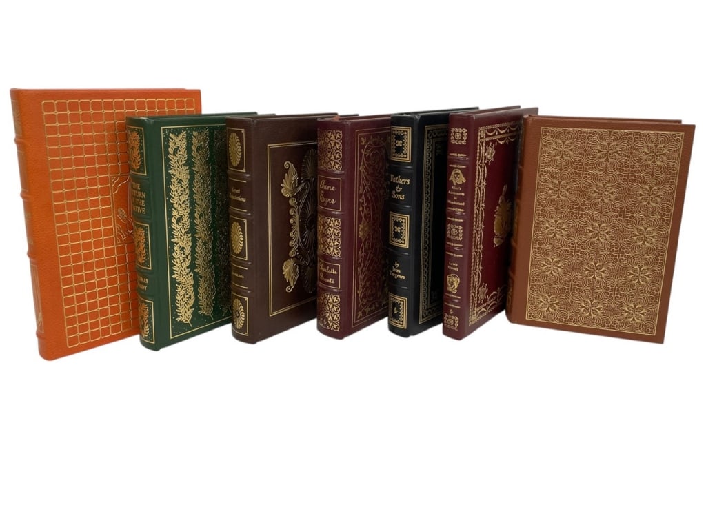 7 EASTON PRESS GILT EMBOSSED LEATHER BOUND BOOKS (1 of 7)