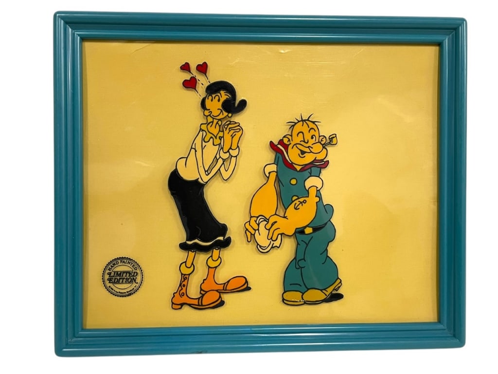 ORIGINAL POPEYE THE SAILOR MAN CARTOON CEL 11" (1 of 3)