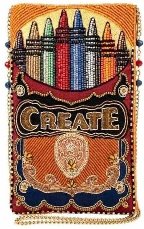 NEW! MARY FRANCES CREATE CROSSBODY PHONE BAG PURSE (1 of 5)