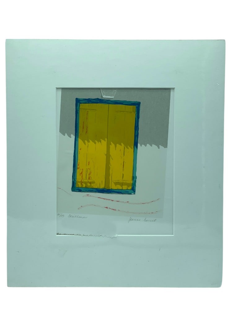 JEANNE GARANT SCREEN PRINT SIGNED (1 of 6)