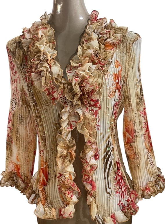 ELEGANT JAIPUR RUFFLED BLOUSE (1 of 2)