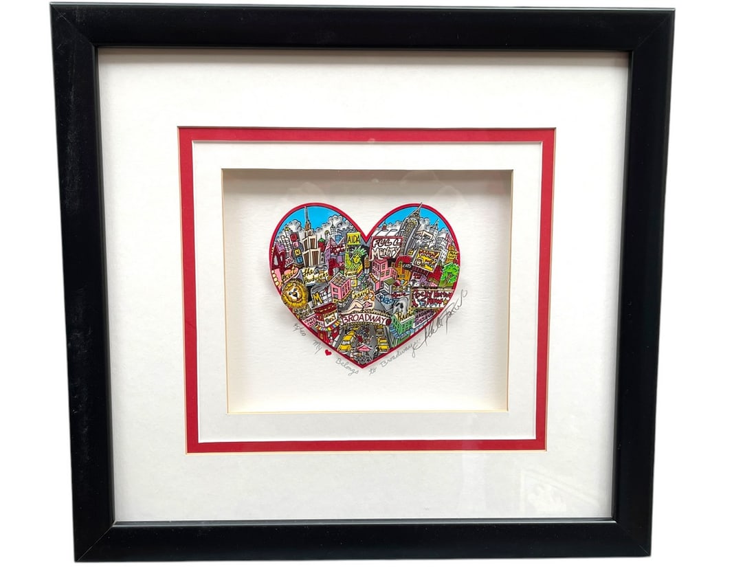 CHARLES FAZZINO 3D NYC POP ART 14" (1 of 6)