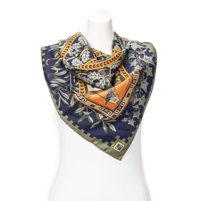 HERMES SILK SCARF