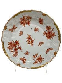 HEREND FORTUNA LARGE SERVING PLATTER 13.5"