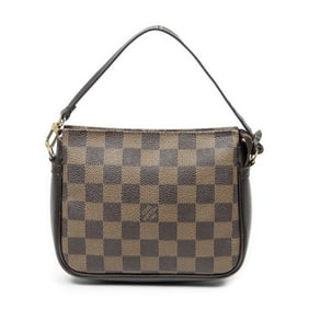 LOUIS VUITTON TROUSSE POUCH COATED CANVAS HANDBAG