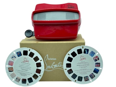LOUBOUTIN NOVELTY 3D VIEWER WITH FILM IN BOX