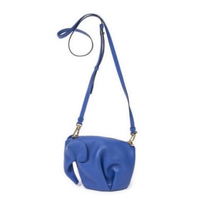 LOEWE MINI ELEPHANT CALF LEATHER SHOULDER BAG